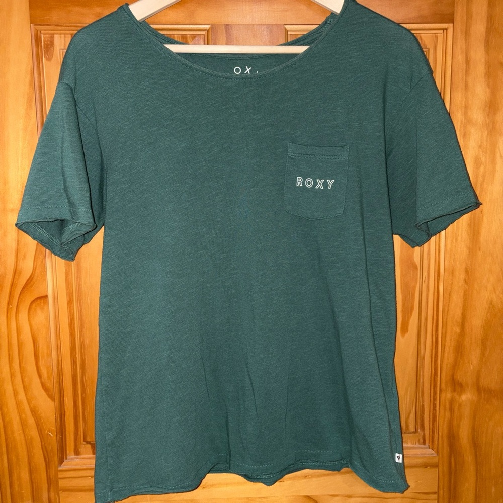 Roxy Juniors Green T-Shirt